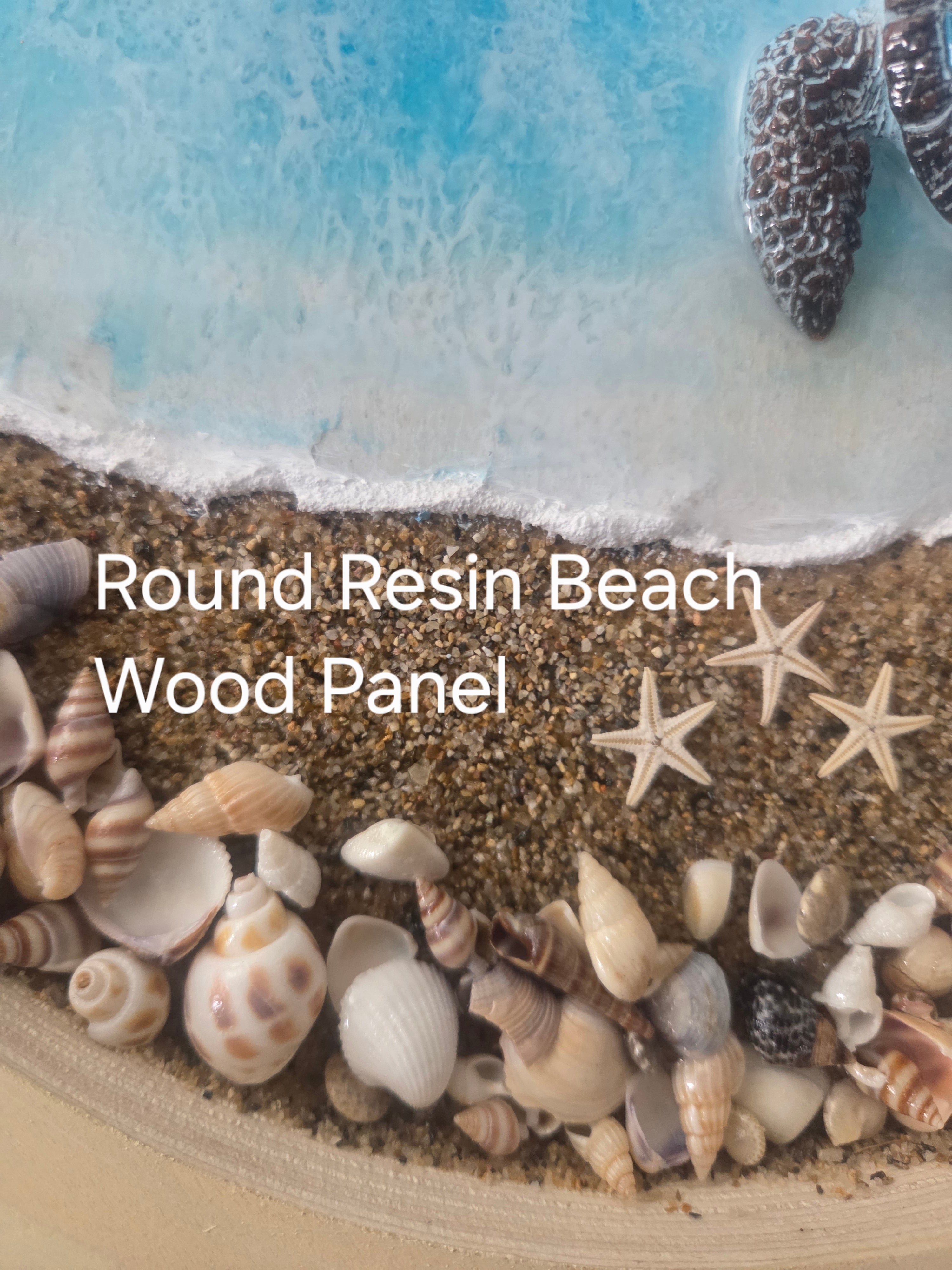 Handcrafted Resin Beach Home Decor