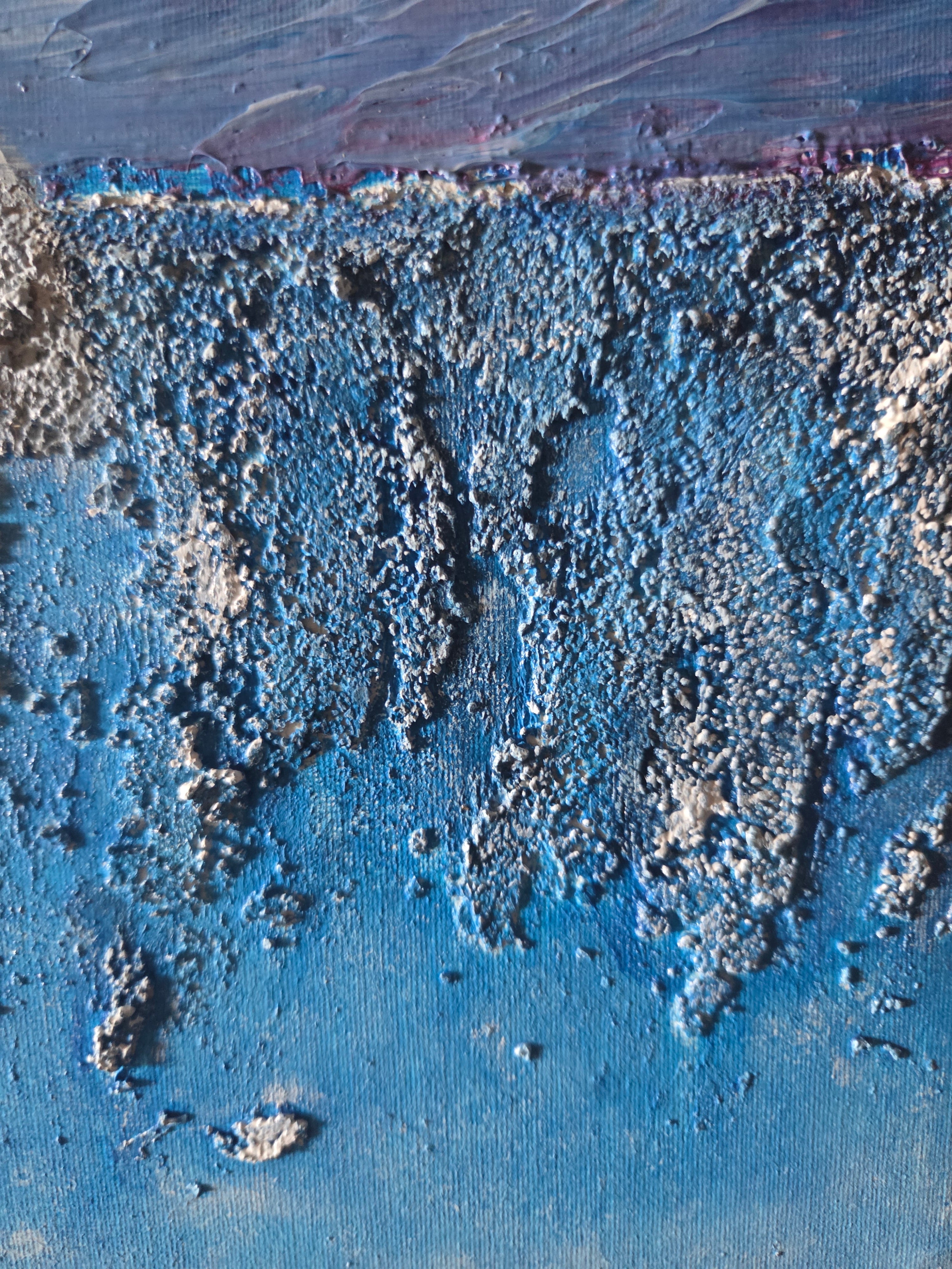 Despite Everything, She Kept Going|Original Textured Acrylic Artwork