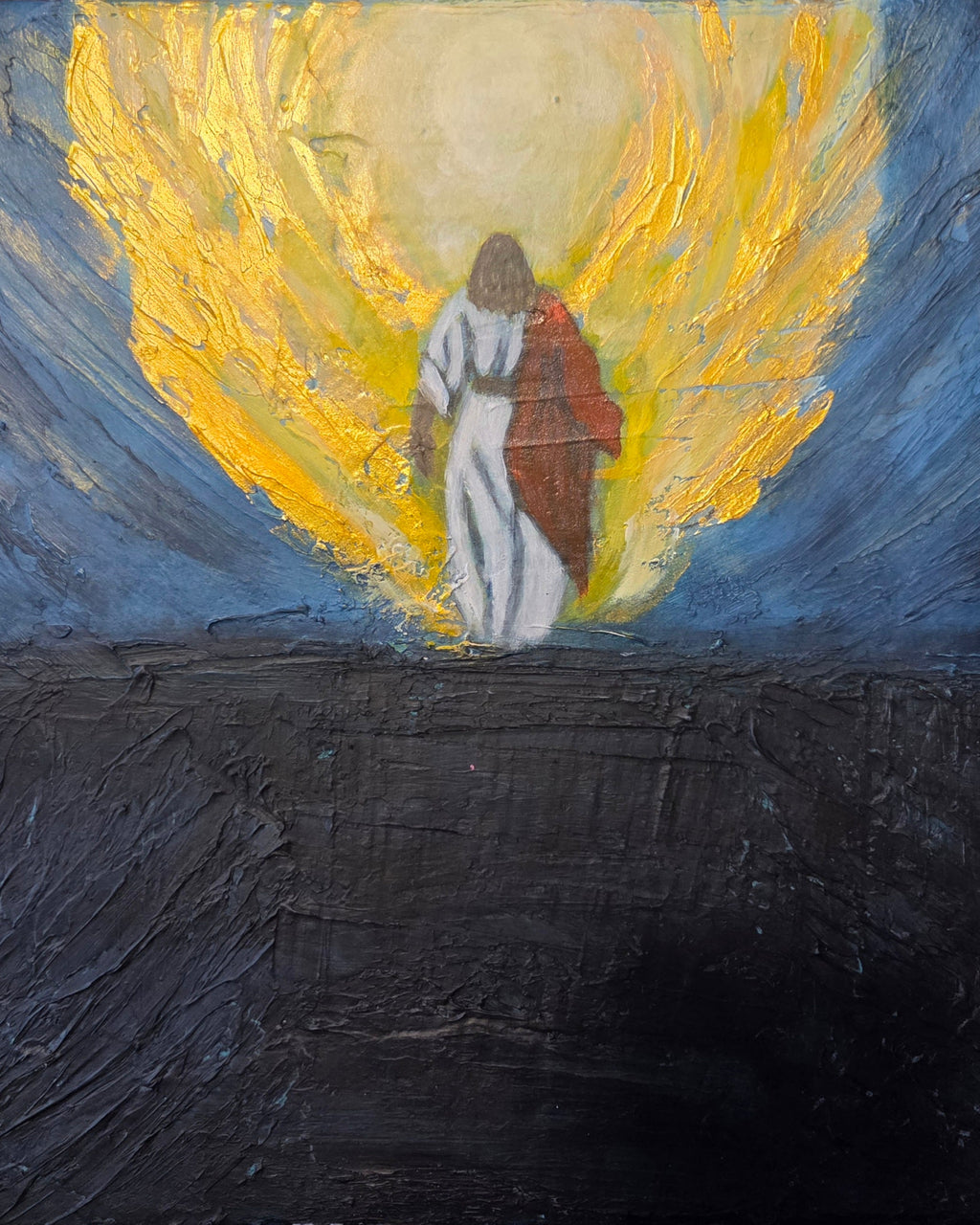 I Am the Way| Original Textured Acrylic Artwork