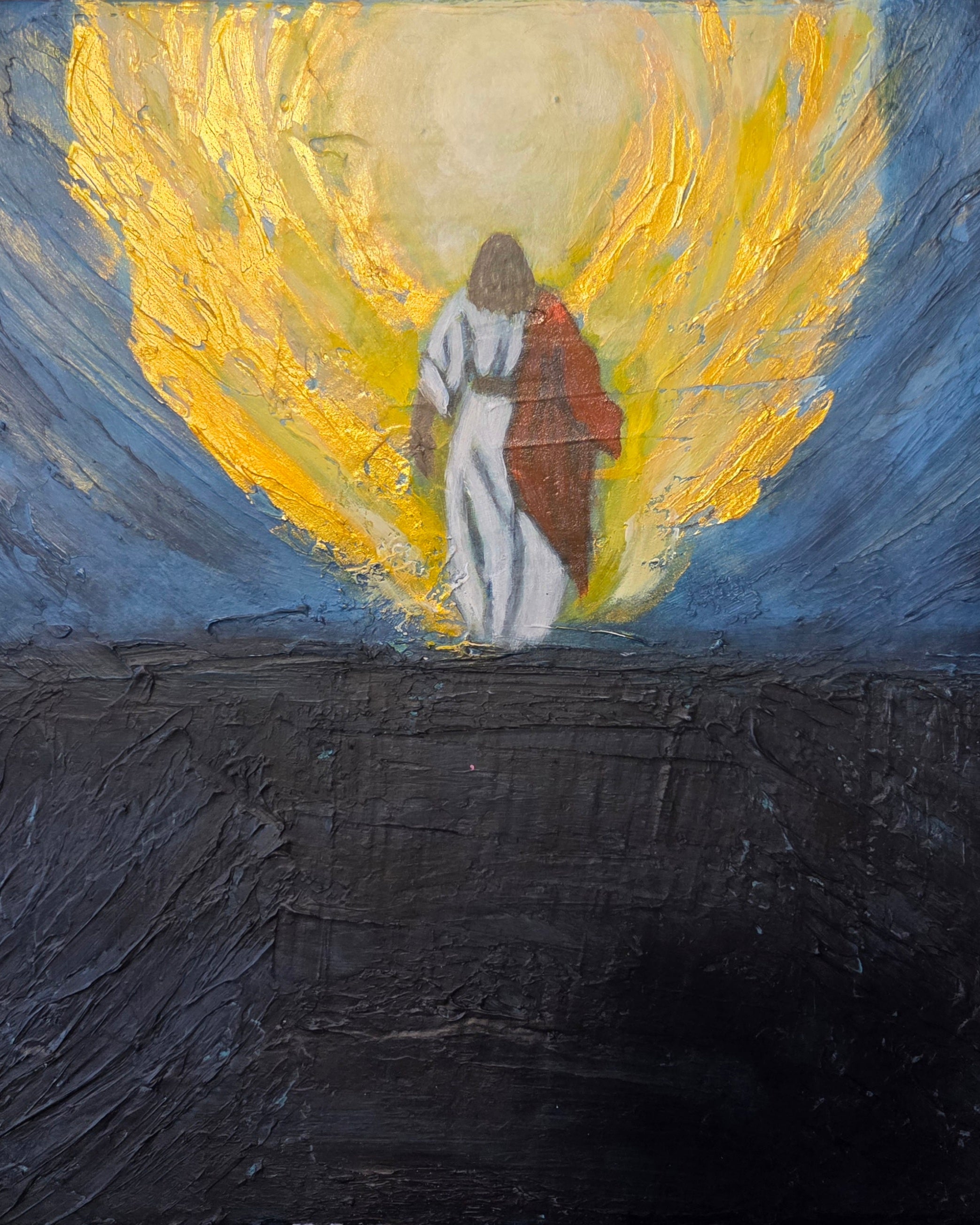 I Am the Way| Original Textured Acrylic Artwork